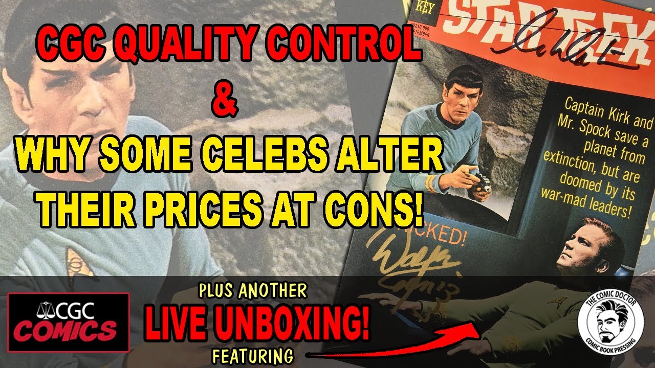CGC QUALITY CONTROL + RISING SIGNATURE PRICING