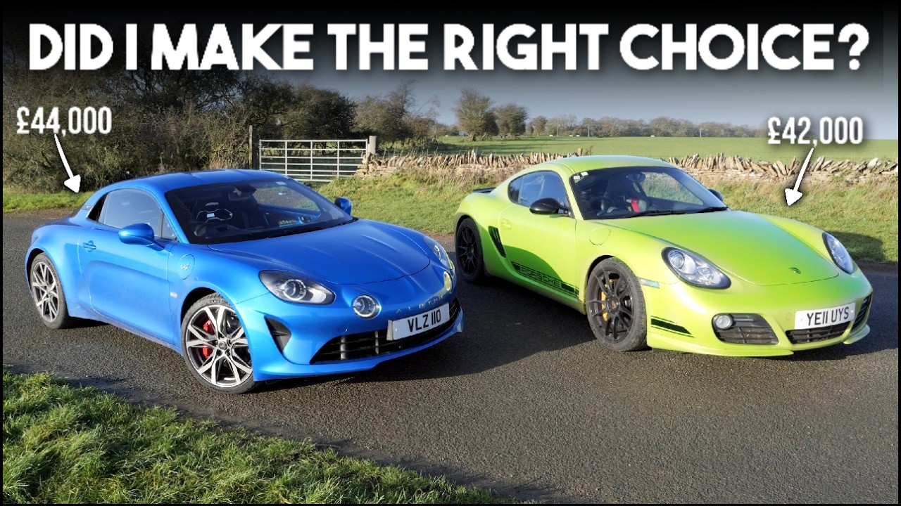 Я мог бы купить Porsche. Alpine A110 против Porsche Cayman R