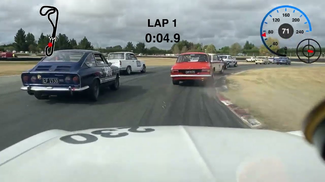2023 South Canterbury Hydraulics Southern Classic – Pre 78 Race 1