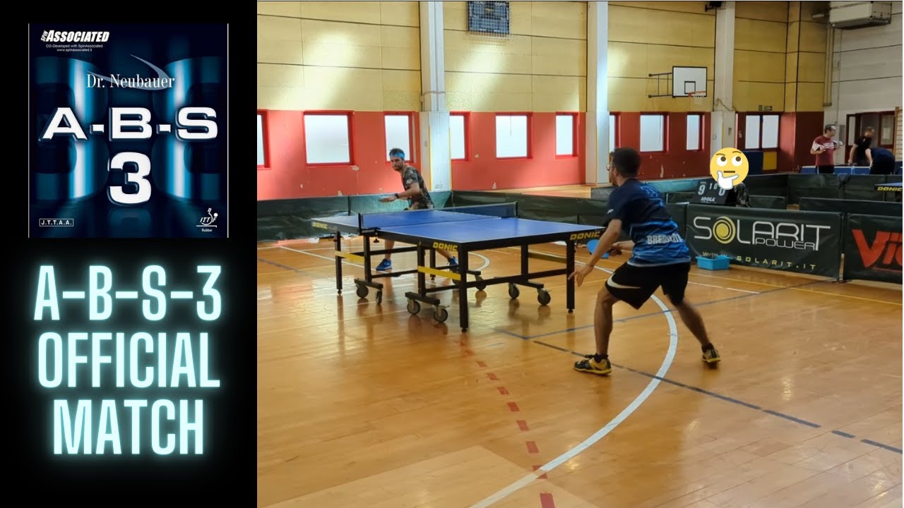 ABS 3 vs Defender ⚔️ | Dr. Neubauer ABS 3 | Antispin Table Tennis Championship Match