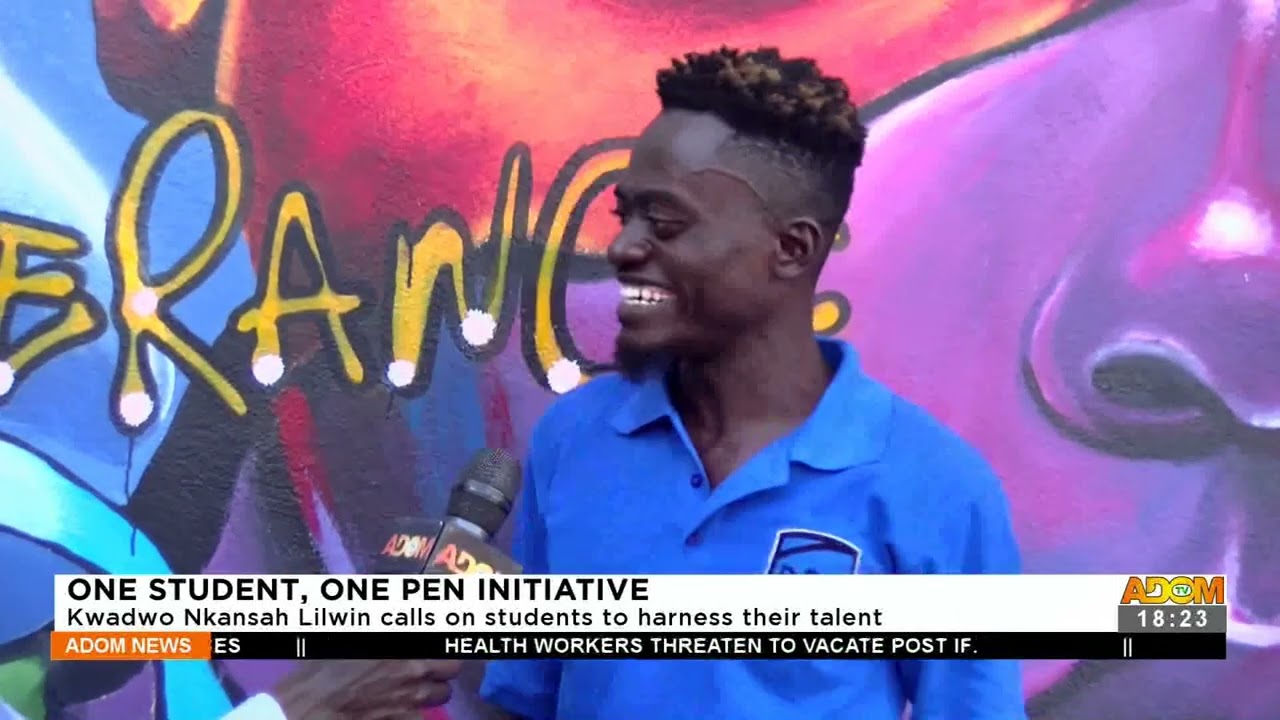 One Student, One Pen: Kwadwo Nkansah Lilwin calls on students to harness their talent (27-5-22)