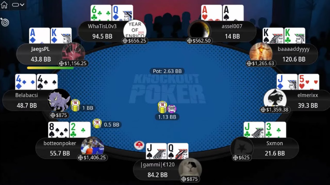 Sunday High Roller $1K PKO botteonpoker | elmerixx | WhaTisL0v3 &ndash; Final Table Replay