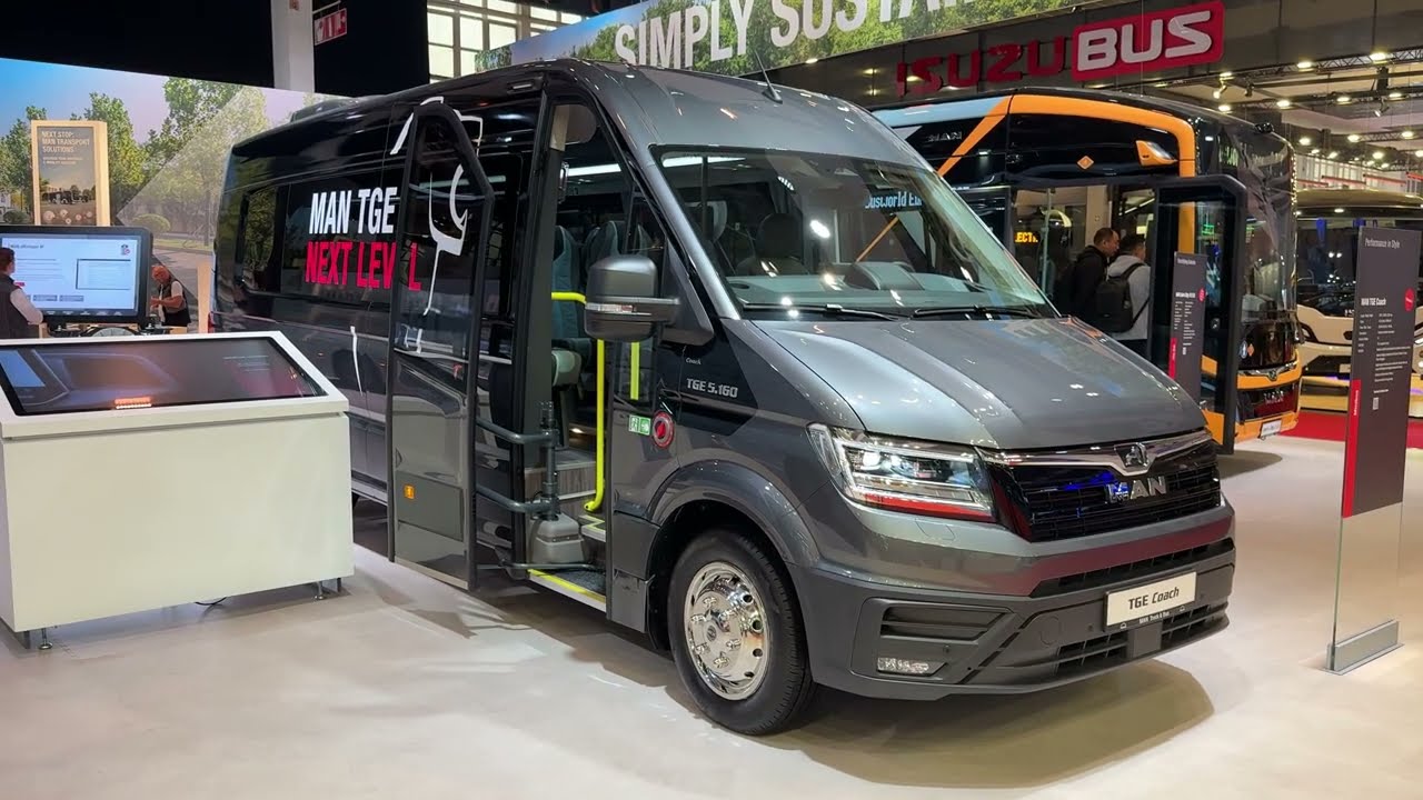 MAN TGE Coach (2026) – Interior & Exterior | Busworld Europe 2025 Brussels