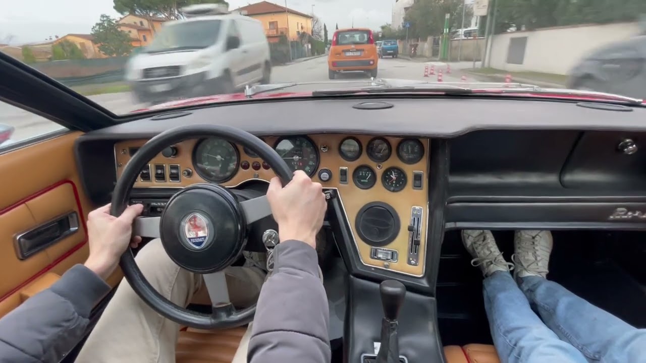 1973 Maserati Bora 4.9 Driving