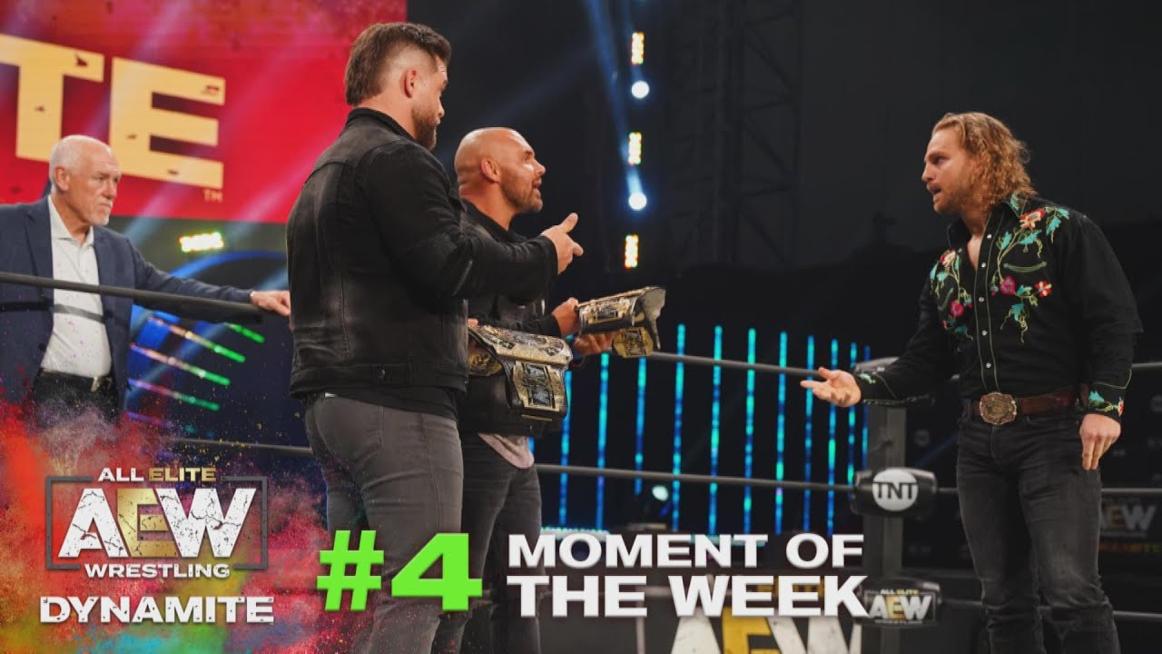 Что произошло, когда Кенни Омега столкнулся лицом к лицу с FTR? | AEW Dynamite, 02.09.20