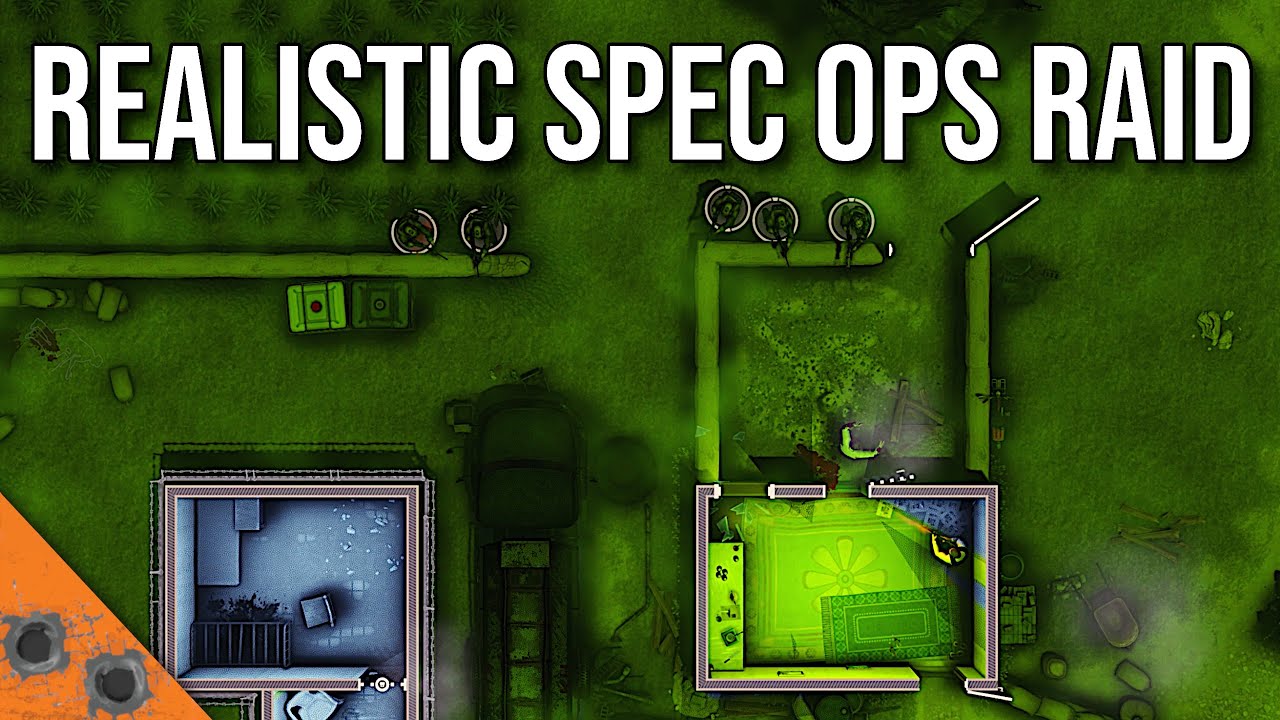 Planning a Realistic Direct Action Raid in Door Kickers 2 Task Force North