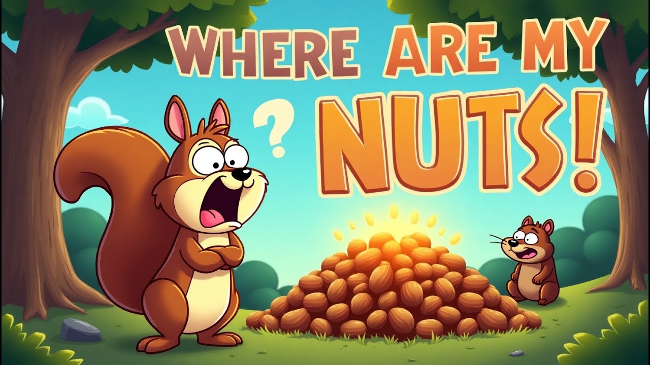Where Are My Nuts? / Kids Story