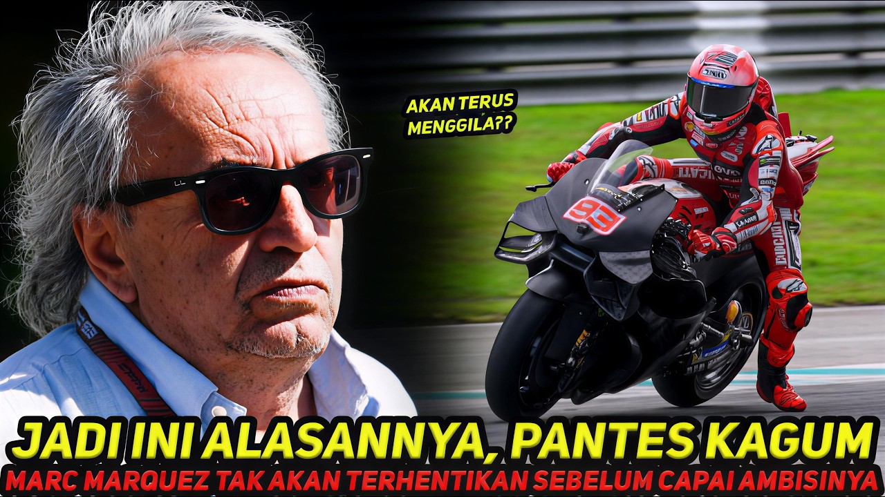 CARLO PERNAT BLAK-BLAKAN🔥KAGUMI SESOSOK MARC MARQUEZ~DIA TAK TERHENTIKAN SBLM BERHASIL PENUHI AMBISI