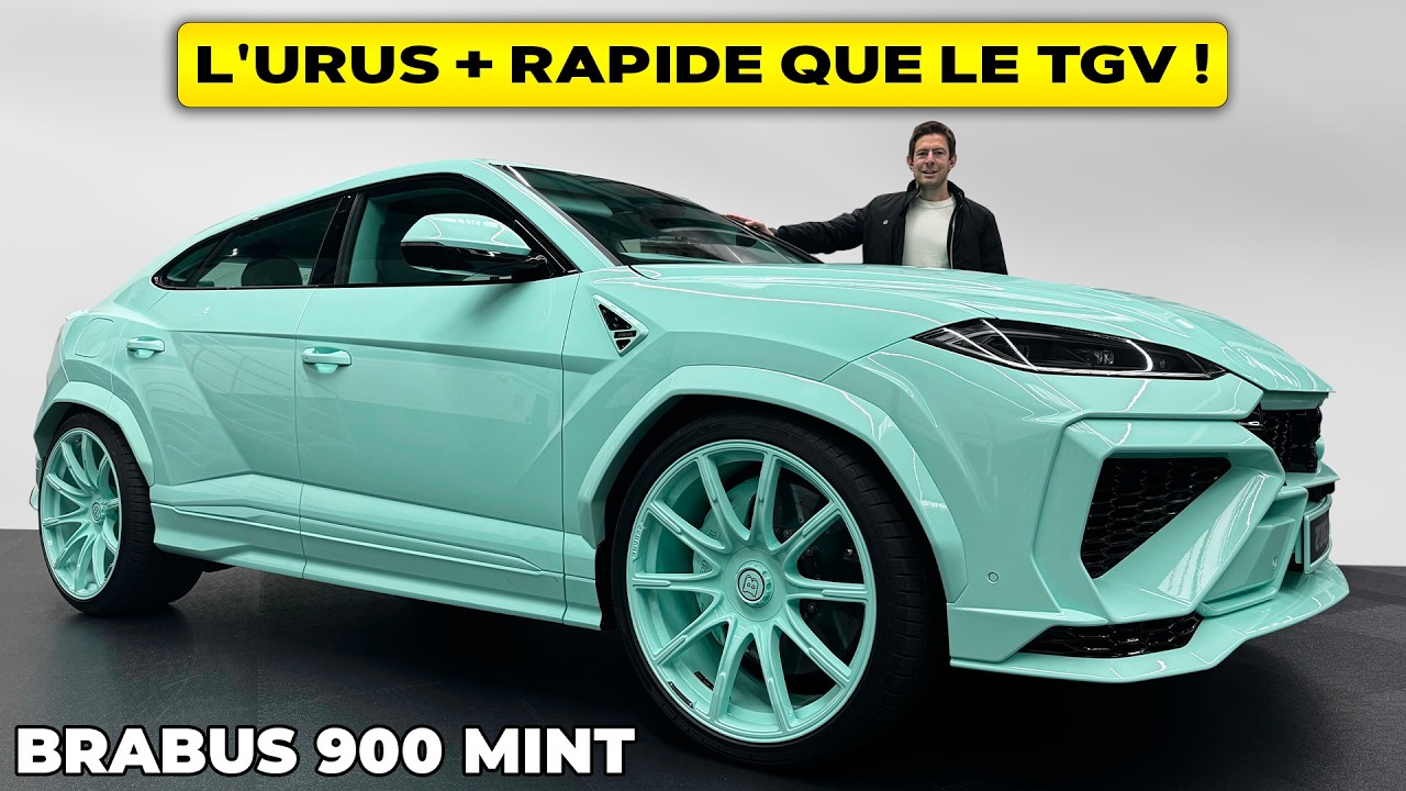 Brabus 900 Mint - L'Urus + RAPIDE qu'un TGV !