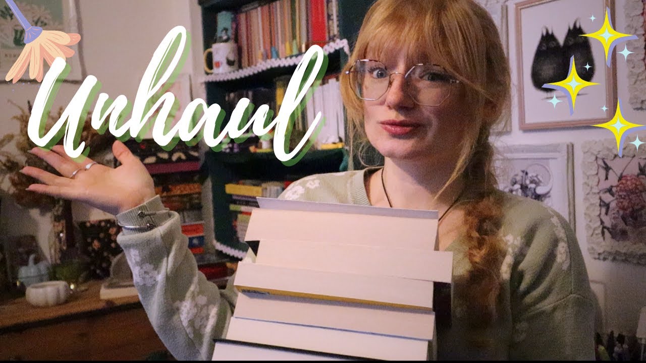 Book Unhaul ~ Spring Cleaning my book collection 🌸🧹