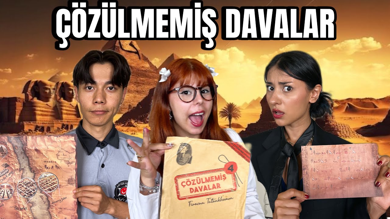 ÇÖZÜLMEMİŞ DAVALAR I PARANORMAL ANTİK MISIR w/ @Merbemio @asiygang