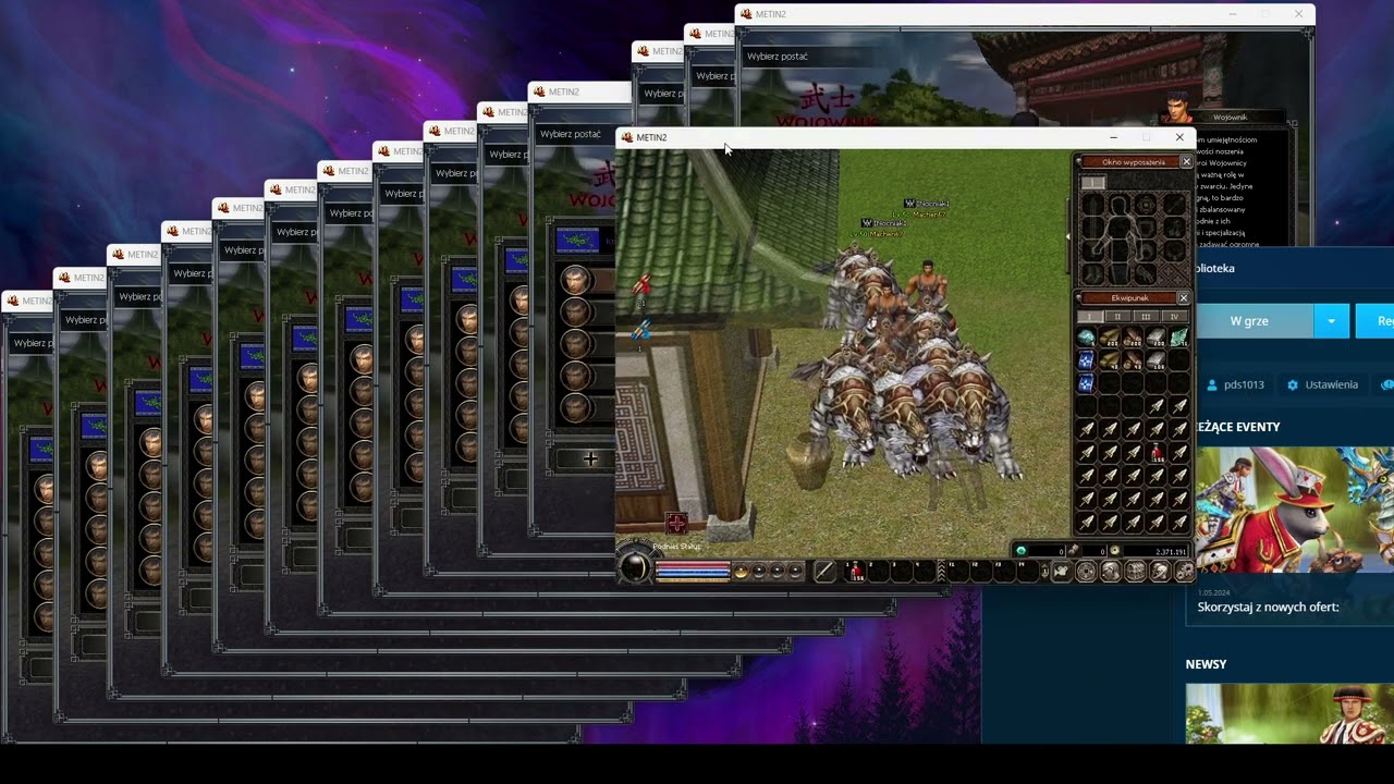 PDSGaming - Metin2 Polyphemos - FARMA COR&Oacute;W !!