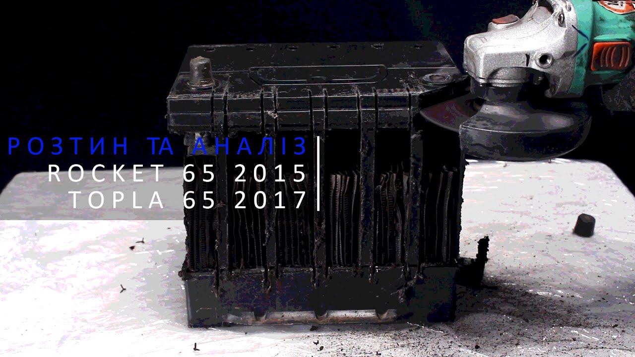 РОЗПИЛЯЛИ акумулятори ROCKET 65 Asia 2015 року та TOPLA Top 65 Asia 2017 року. Аналіз. Порівняння.
