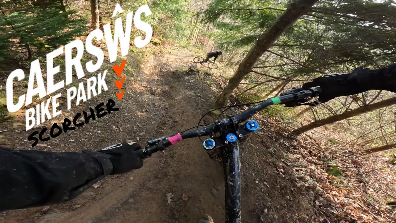 Can the Average rider tackle Caersws Bike Park's Schorcher?