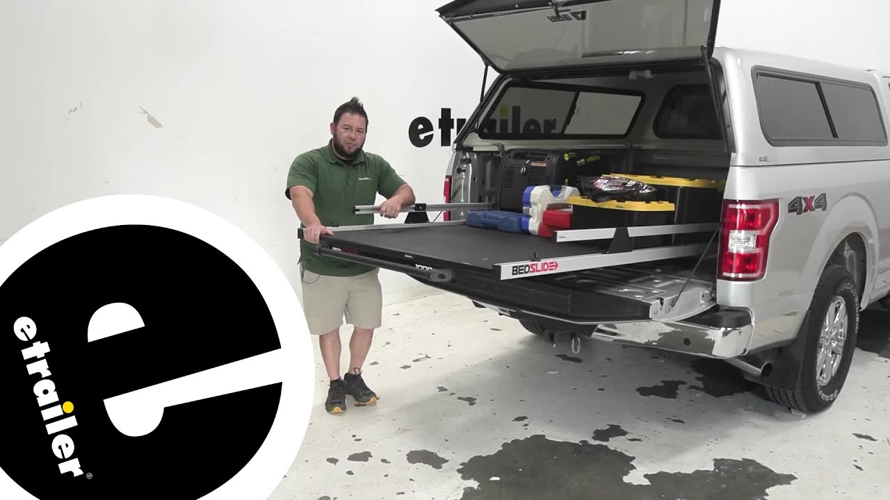 etrailer | Feature Review BedSlide Sliding Truck Bed Tray w/ T-Tracks