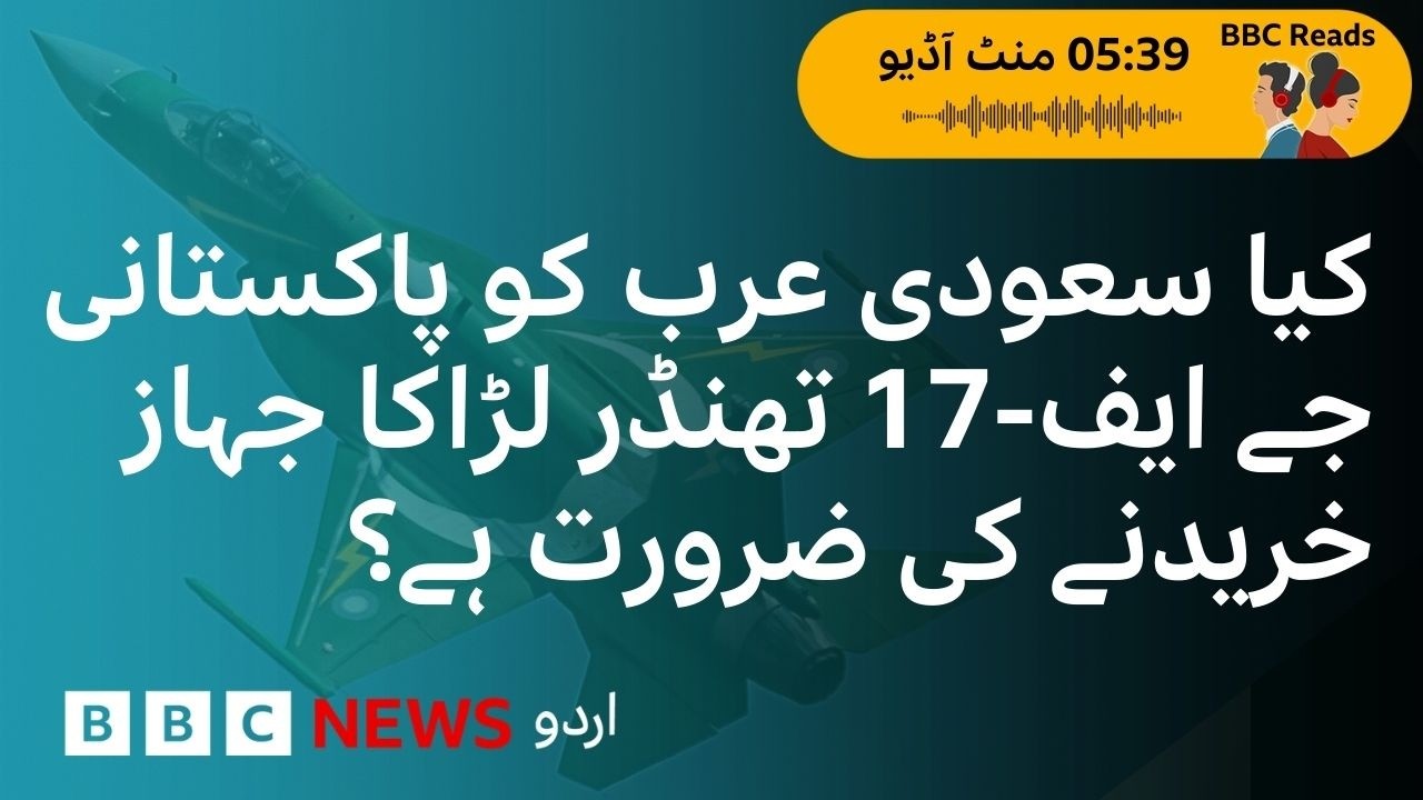 Could a well-equipped Saudi Air Force ever need JF-17 Thunder multi-role combat aircraft? - BBC URDU