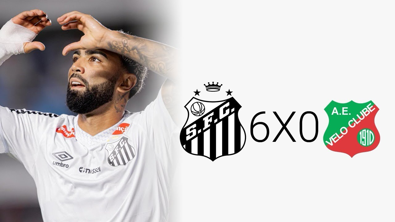 SANTOS 6 x 0 Velo Clube: CLASSIFICAÇÃO NO PAULISTÃO | Análise da partida