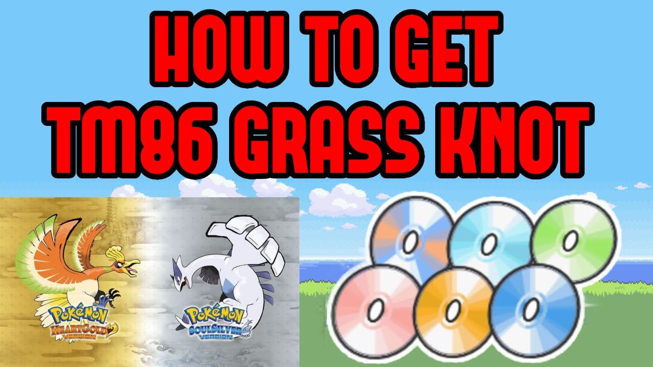How to Get the TM86 Grass Knot in Pokemon Heartgold/Soulsilver