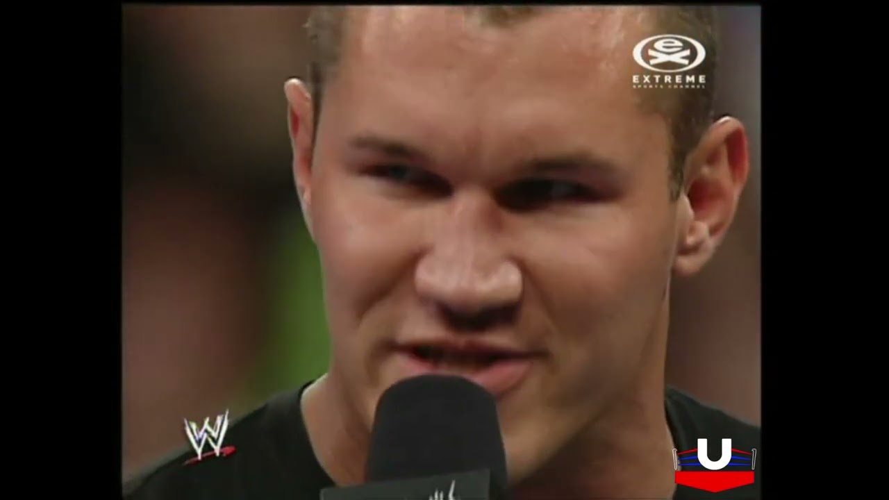 WWE Raw 10.09.2007: Vince McMahon, Randy Orton, John Cena segment - PL