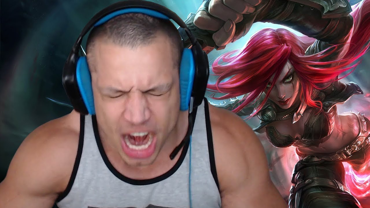 tyler1 how to get penta kill katarina 😂😂