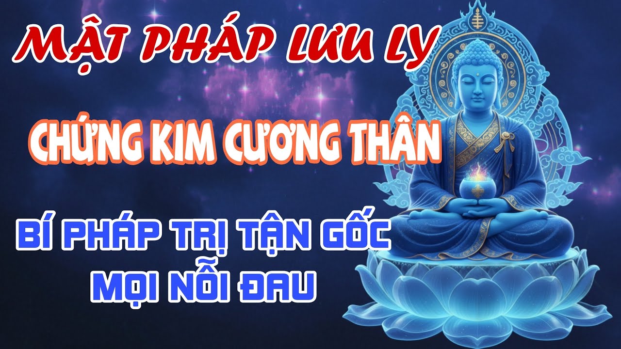 Thân Kim Cương: Bí pháp trị tận gốc mọi nỗi đau #phatduocsu #duocsuphat 