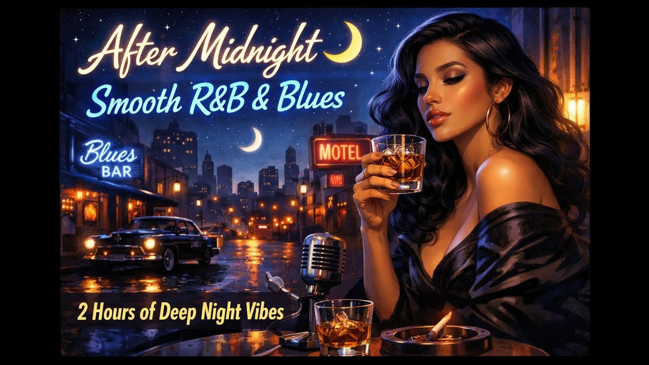 After Midnight 🌙 Smooth R&B & Blues (2 Hours of Deep Night Vibes)