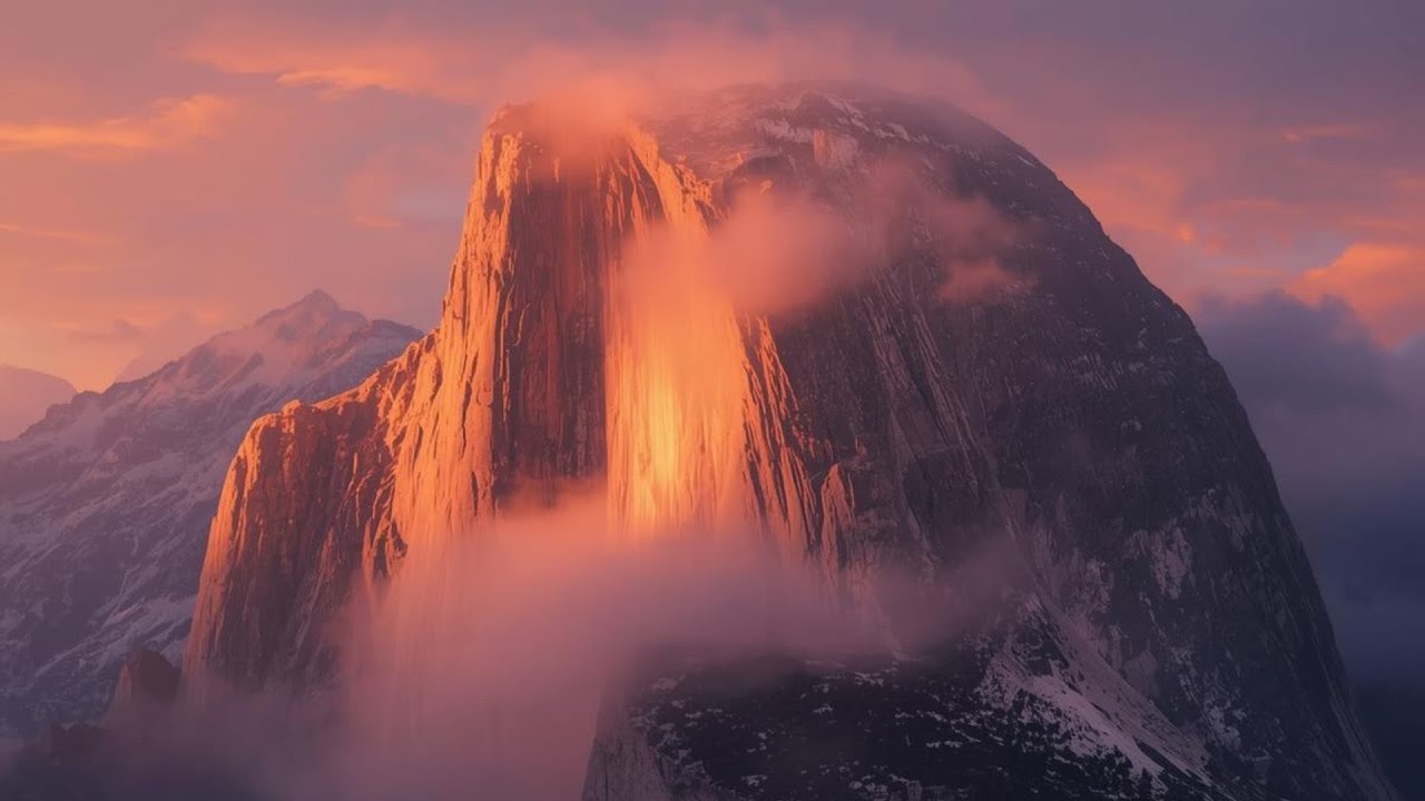 MOUNTAIN STILLNESS | 174Hz Earth Resonance: Deep Grounding Brown Noise for Physical Relief
