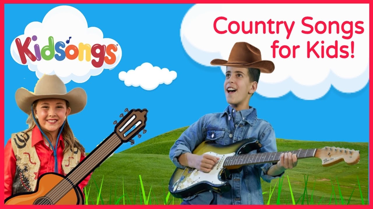 Kidsongs | Country Songs for Kids! | Achy Breaky Heart | Country Kid |Buffalo Gals