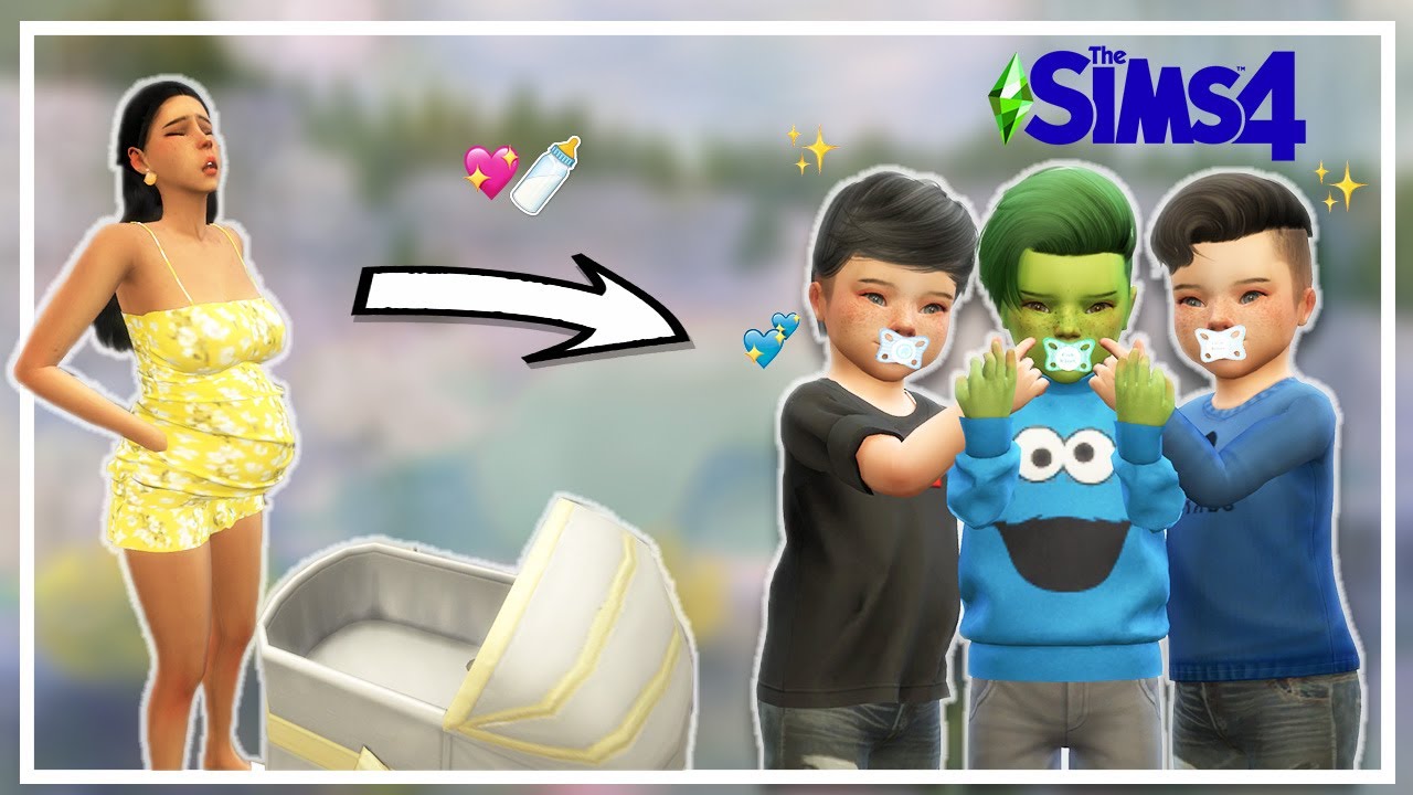 ни один из этих малышей не усыновлён!! || Sims 4 Оккультный детский вызов №2