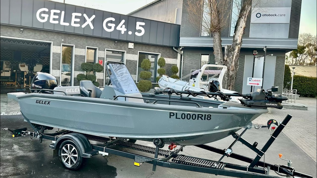 GELEX G4.5 Prezentacja łodzi | Aluminiowa ł&oacute;dź wędkarska | Aluminum boat | ALLIGATOR #fishingboat 