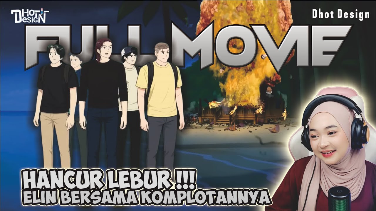 FULL MOVIE WAJAH TANPA NAMA  - Maya Nadia Reaction @Dhot
