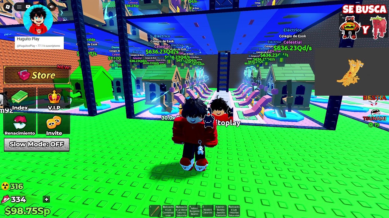 ADMIN ABUSE STEAL A BRAINROT Y ESCAPA DEL TSUNAMI NUEVO EVENTO