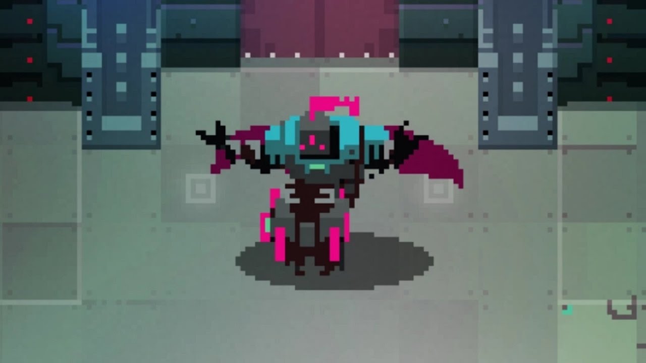 Hyper Light Drifter: The Sorcerer Boss Fight (4K 60fps)