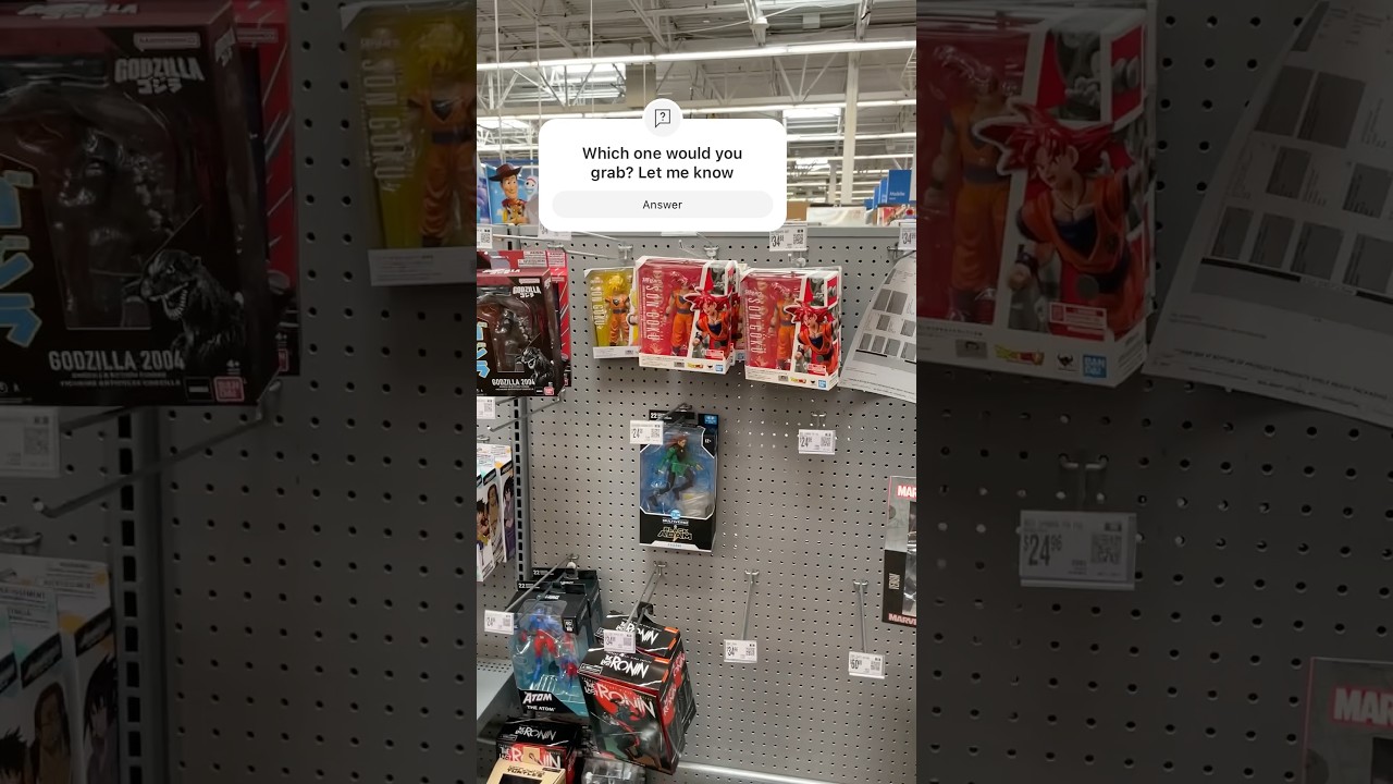 Check your Walmart SH Figuarts Super Saiyan god Goku | Super Saiyan Goku #toyhunt #shfiguarts #goku
