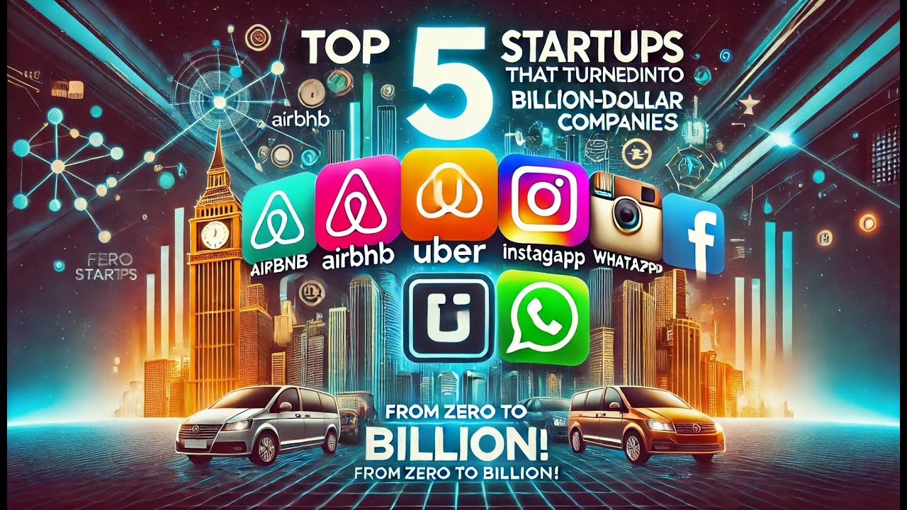 From Zero to Billions: Top 5 Startups That Changed the World 🌍💼