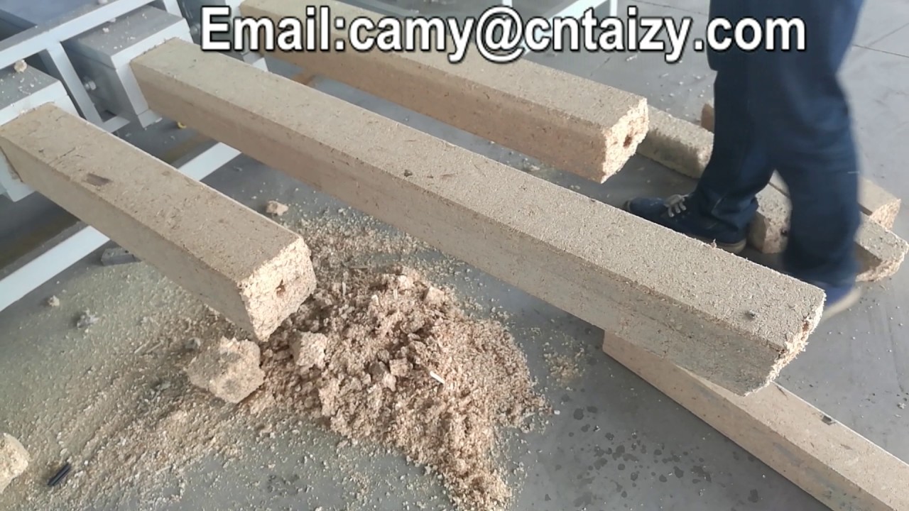 Wood Sawdust Block Press Machine