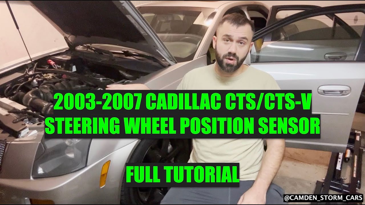 2003-2007 Cadillac CTS-V/CTS Steering Wheel Position Sensor Tutorial