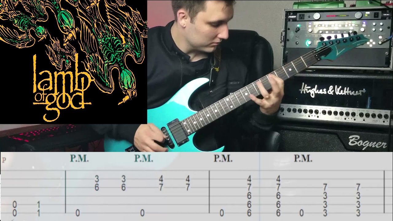 Lamb of God - Ashes of the Wake - Guitar Cover + Tabs