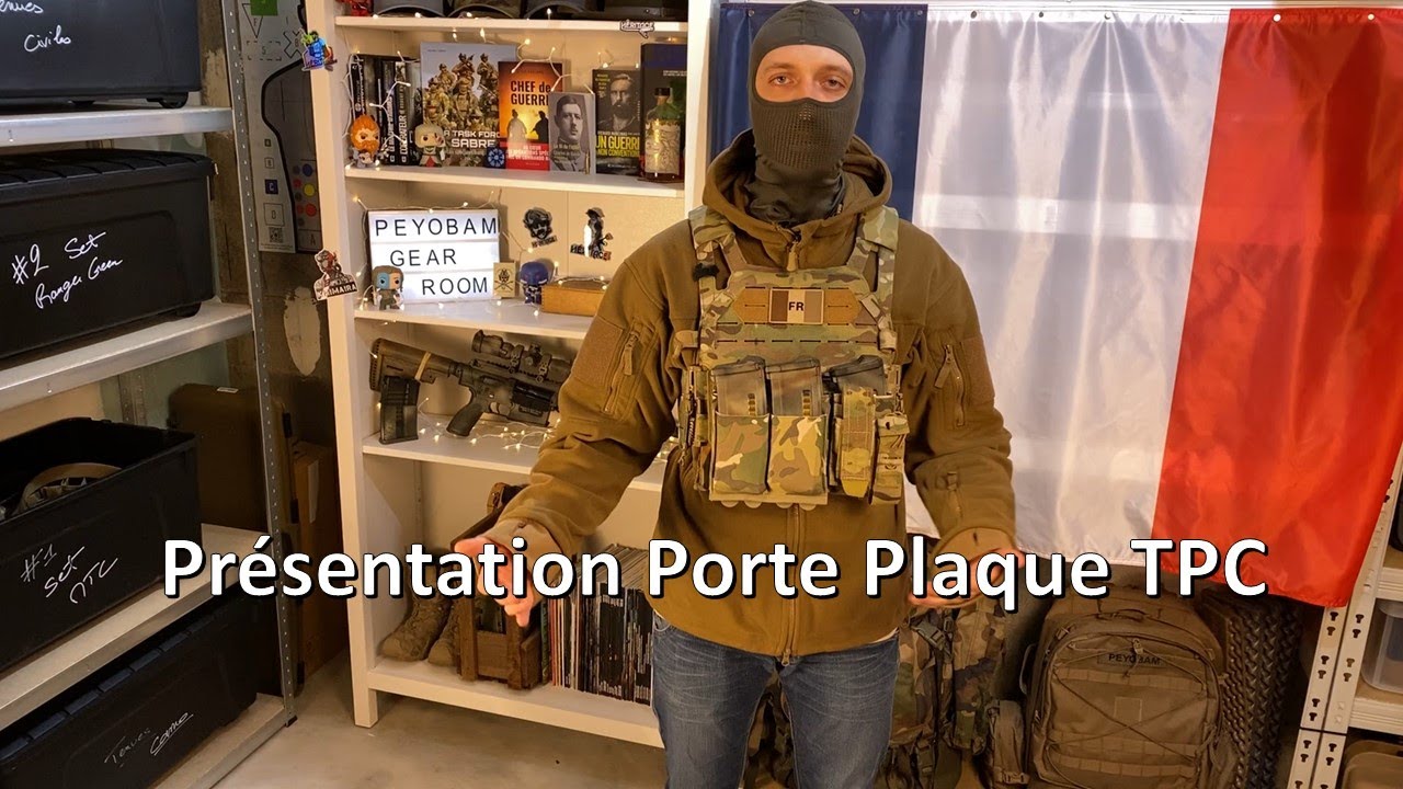 Présentation de mon porte plaque le TPC de Templar's Gear