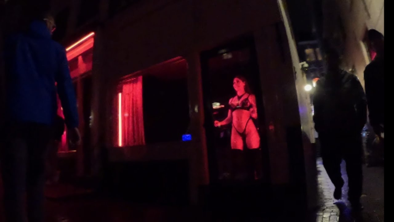 Bucky Walks Around the Red Light District in Amsterdam