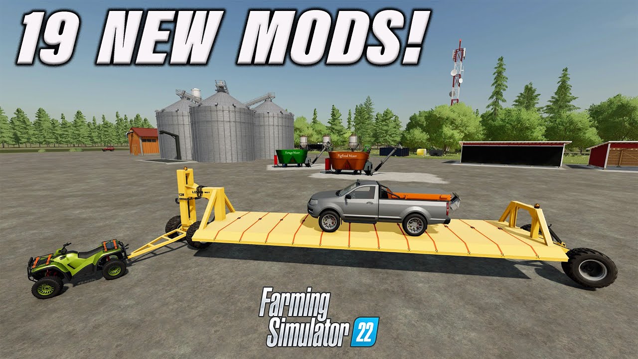 FS22 | 19 НОВЫХ МОДОВ! (Обзор) Farming Simulator 22 | PS5 | 13 февраля 2023 г.