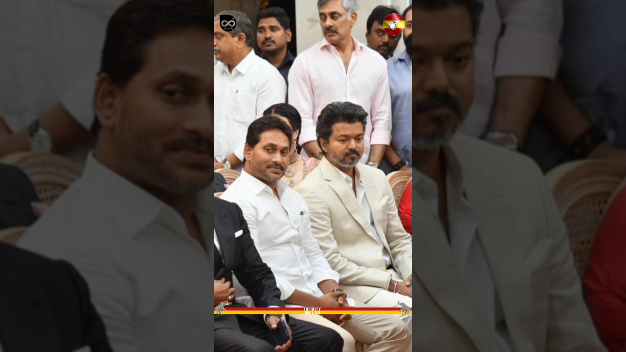 Thalapathy Vijay Exclusive Stills With YSR Jagan🔥| TVK | Thalapathy Vijay | Aadhav Arjuna | Whistle
