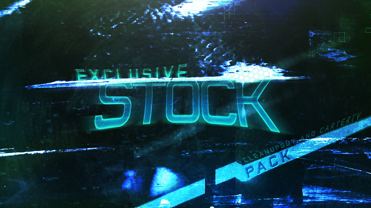 Free Exclusive Stock Pack 2017 | w/ Carter TV