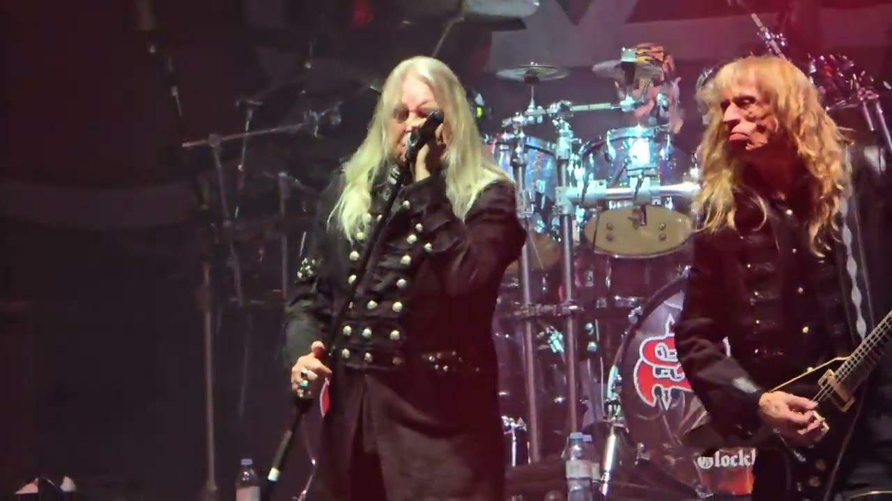 SAXON 1ERE PARTIE DE JUDAS PRIEST 8 AVRIL 2024 ZENITH DE PARIS.