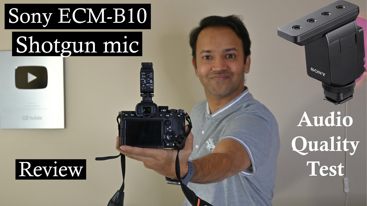 Sony ECM-B10 shotgun mic review in Hindi | Best microphone for vlogging?