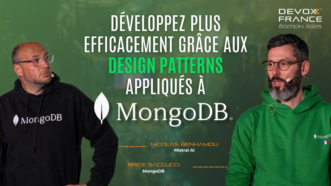 Développez plus efficacement grâce aux Design Patterns appliqués à MongoDB