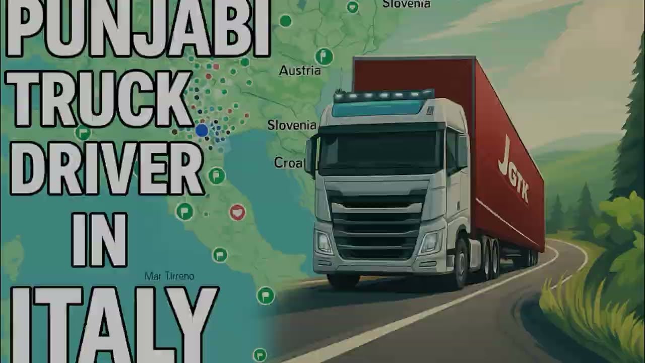 Italy Vich Punjabi Truck Driver! 🇮🇹🚛 | 1 Mini Vlog