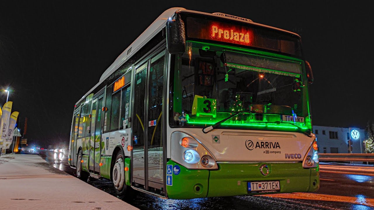 Linka 4 - Timelapse (MHD Trnava)