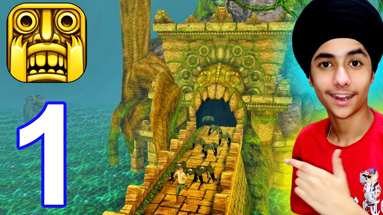 I Play my Favorite Game Temple Run 2!
