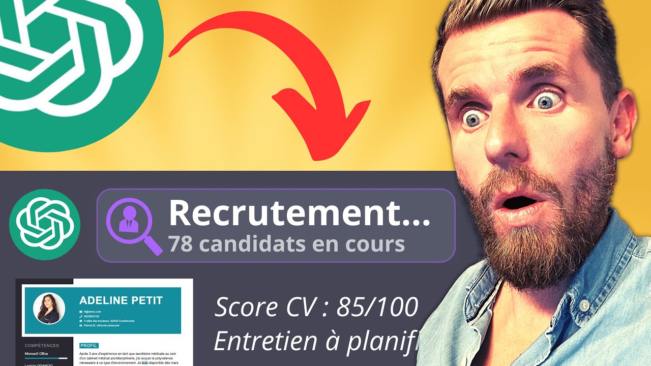 Comment RECRUTER avec CHATGPT ? (c'est juste hallucinant)